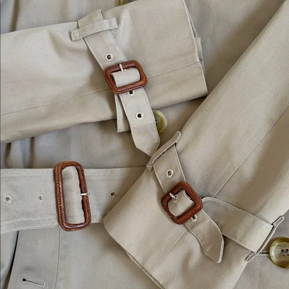 Burberry Vintage Long Kensington Heritage
Trench Coat Women’s size 14 - Picture 5 of 16